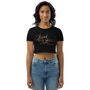 Inspired For Women blk/Gold Organic Crop Top